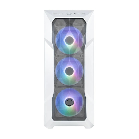 Cooler Master MasterBox TD500 V2 Clear Tempered Glass ARGB White ATX Mid-Tower Chassis