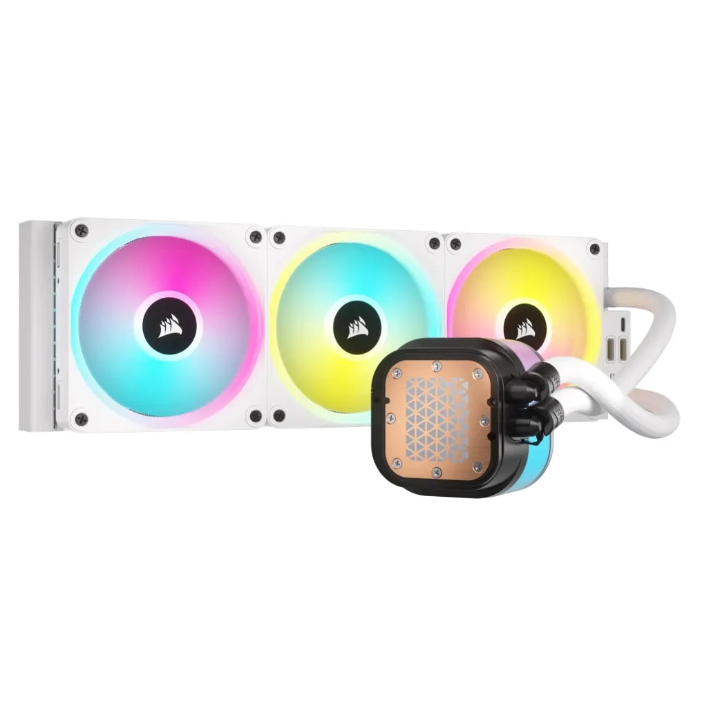 Corsair iCUE Link H150i RGB AIO 360mm White Liquid CPU Cooler