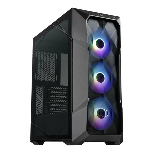 Cooler Master MasterBox TD500 V2 Clear Tempered Glass ARGB Black ATX Mid-Tower Chassis