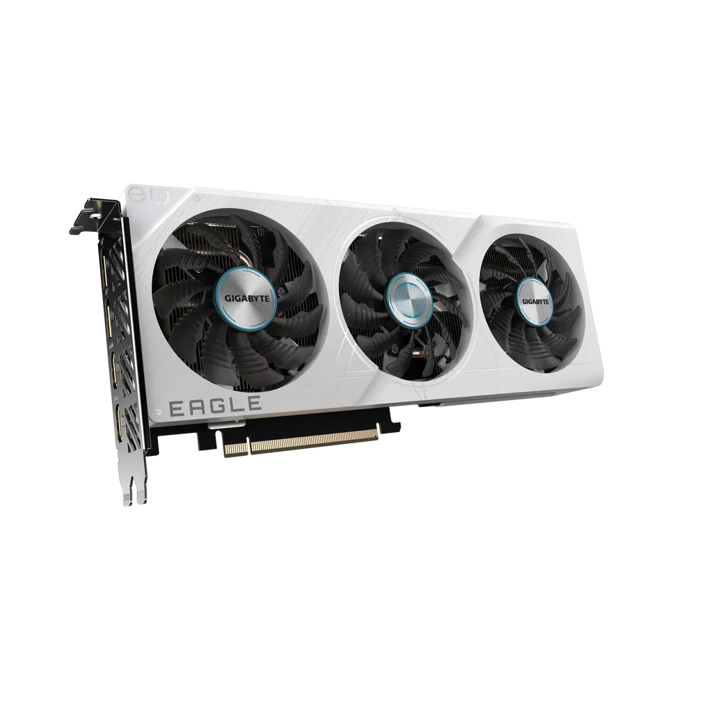 Gigabyte GeForce RTX 4060 Ti EAGLE OC ICE 8GB GDDR6 128 bit PCIe 4.0 Desktop Graphics Card