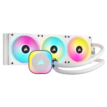 Corsair iCUE Link H150i RGB AIO 360mm White Liquid CPU Cooler