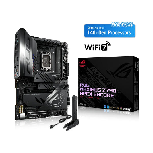 ASUS ROG MAXIMUS Z790 APEX Encore Intel Z790 Raptor Lake LGA 1700 ATX DDR5 Desktop Motherboard