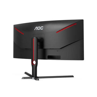 AOC CU34G3S 34" Ultra Wide QHD (3440x1440) 165Hz VA 4ms Freesync Premium 1000R Curved Gaming Desktop Monitor