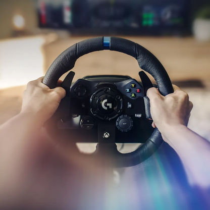 Logitech G923 Trueforce Racing Steering Wheel for Xbox and PC