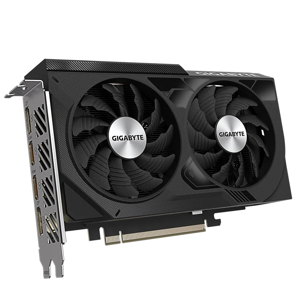 Gigabyte GeForce RTX 4060 WINDFORCE OC 8GB GDDR6 128-Bit PCIe 4.0 Desktop Graphics Card