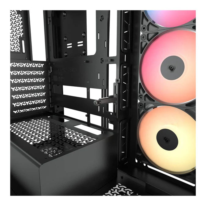 Corsair 3500X RS-R ARGB Tempered Glass Black Steel E-ATX Mid-Tower Desktop Chassis