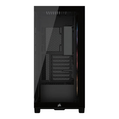 Corsair 3500X RS-R ARGB Tempered Glass Black Steel E-ATX Mid-Tower Desktop Chassis