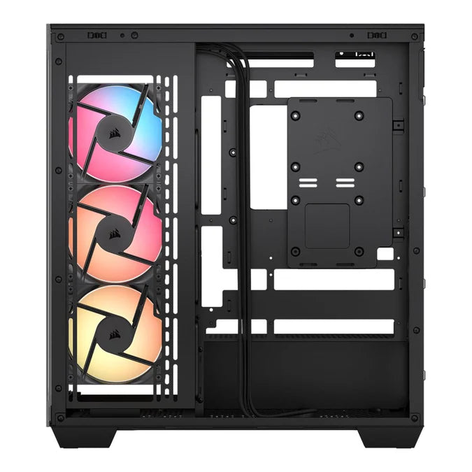 Corsair 3500X RS-R ARGB Tempered Glass Black Steel E-ATX Mid-Tower Desktop Chassis