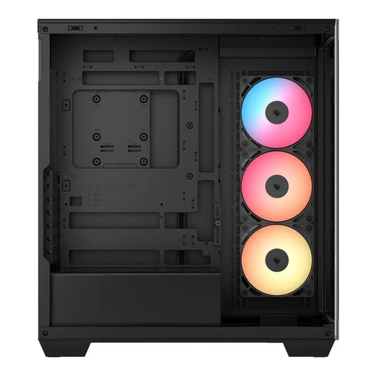 Corsair 3500X RS-R ARGB Tempered Glass Black Steel E-ATX Mid-Tower Desktop Chassis