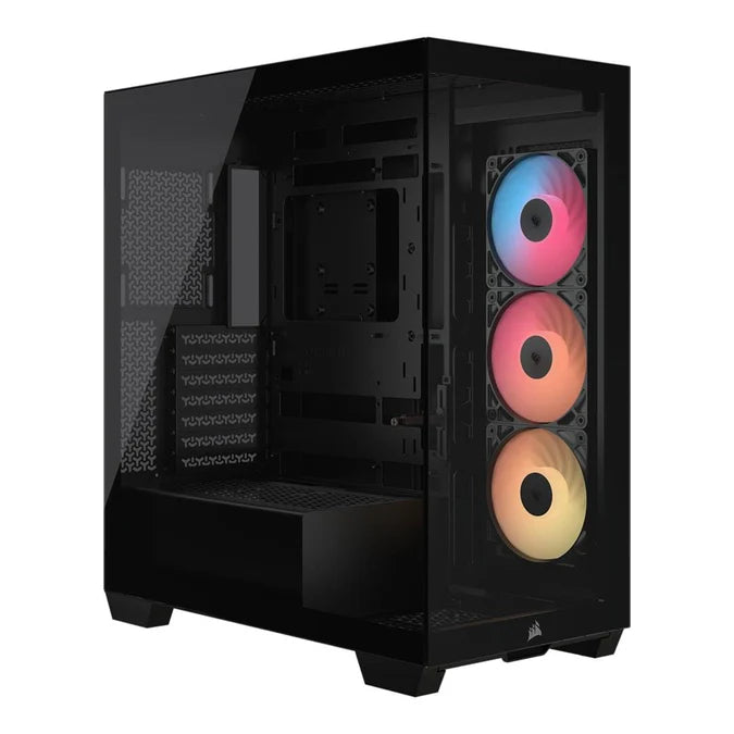 Corsair 3500X RS-R ARGB Tempered Glass Black Steel E-ATX Mid-Tower Desktop Chassis