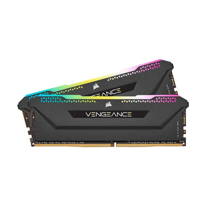 Corsair Vengeance RGB Pro SL 16GB (2x8GB) DDR4-3600MHz CL18 1.35V Black Desktop Memory