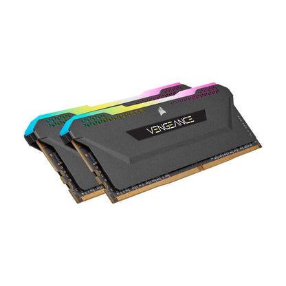 Corsair Vengeance RGB Pro SL 16GB (2x8GB) DDR4-3600MHz CL18 1.35V Black Desktop Memory