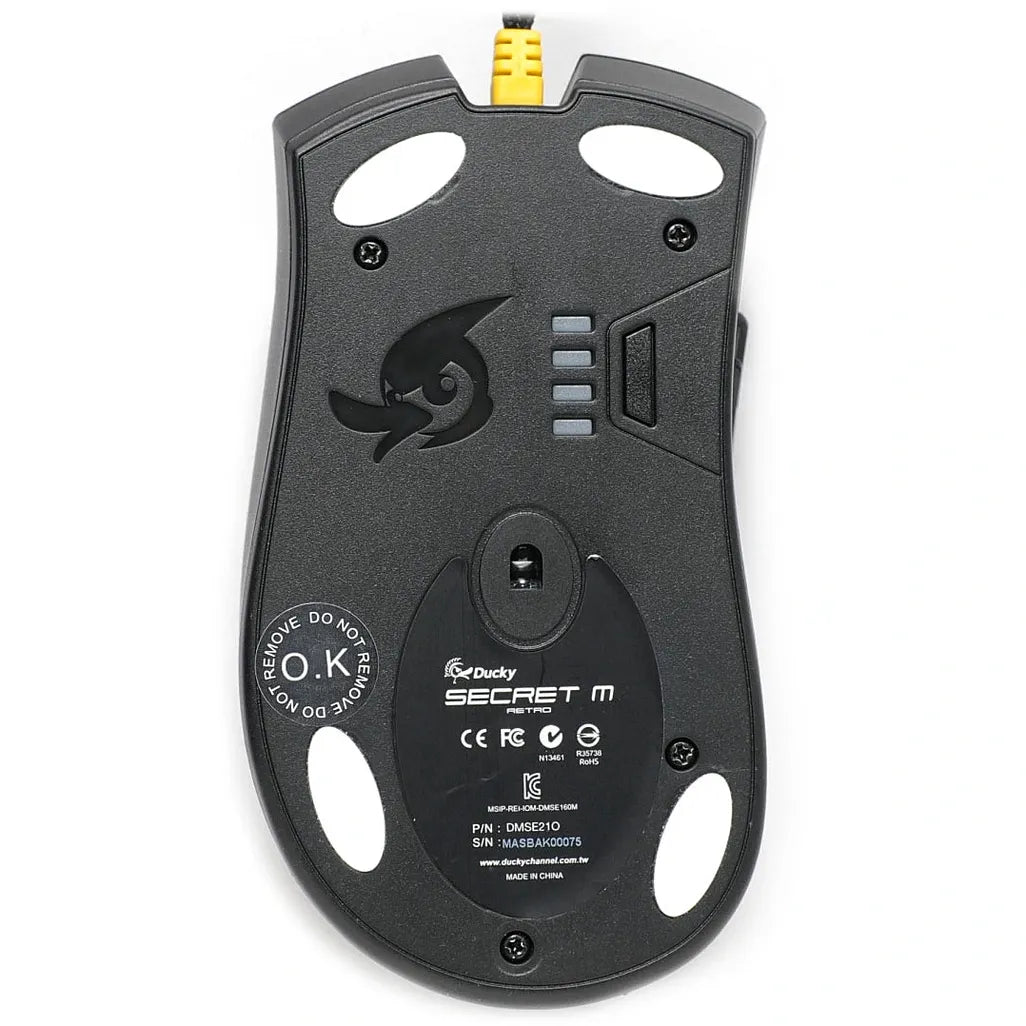 Ducky Secret M Retro Lightweight RGB Gaming Mouse