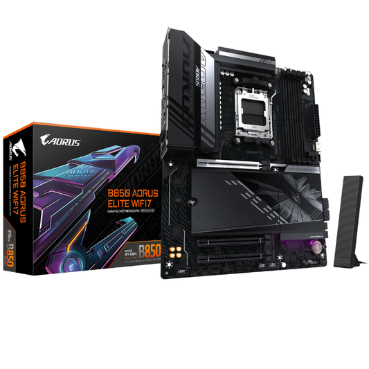 Gigabyte B850 AORUS ELITE WIFI7 AMD B850 Ryzen Socket AM5 ATX Desktop Motherboard