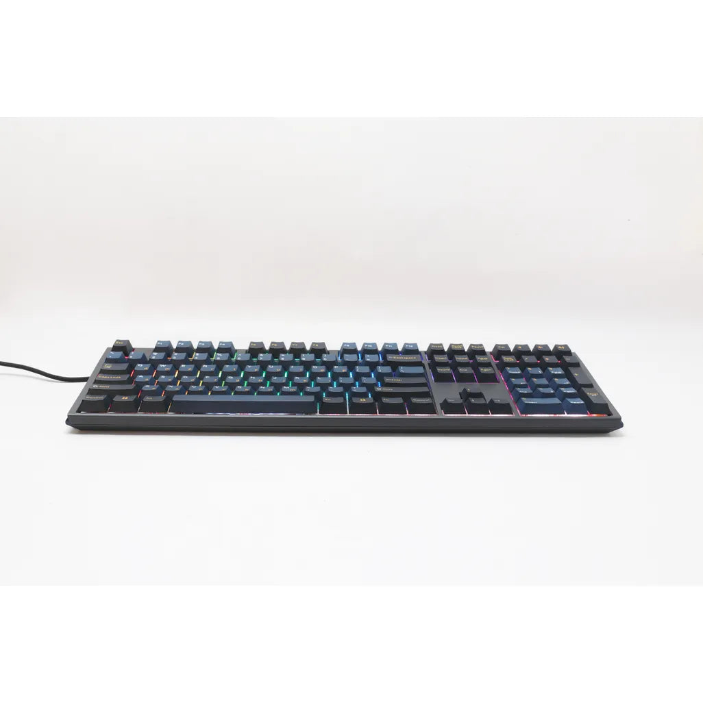 Ducky One 3 Pro Nazca Line Cherry MX2A Speed Silver Linear Mechanical Wired Black Gaming Keyboard