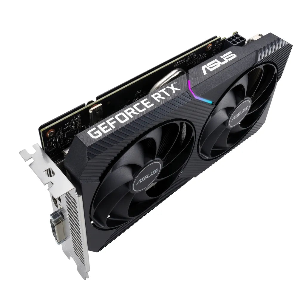 ASUS GeForce RTX 3050 Dual V2 OC Edition 128-bit PCI Express 4.0 Desktop Graphics Card