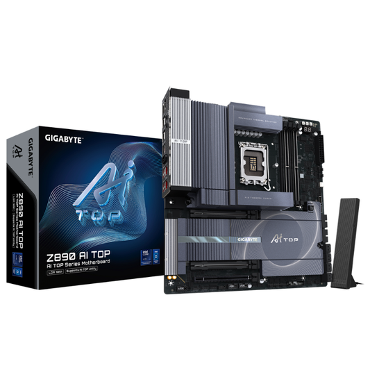 Gigabyte GA-Z890-AI-TOP Z890 AI TOP Intel Z890 Arrow Lake LGA1851 E-ATX Desktop Motherboard