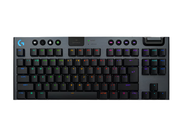 Logitech G915 X LIGHTSPEED TKL Low-Profile GL Tactile Mechanical Wireless Black Tenkeyless Gaming Keyboard