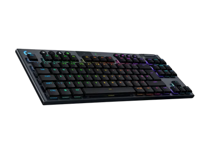 Logitech G915 X LIGHTSPEED TKL Low-Profile GL Tactile Mechanical Wireless Black Tenkeyless Gaming Keyboard