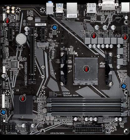 Gigabyte A520M DS3H AC AMD A520 Socket AM4 Micro-ATX Desktop Motherboard