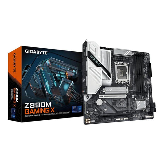 Gigabyte GA-Z890M-GAMING-X Z890M GAMING X Intel Z890 Arrow Lake LGA1851 Micro-ATX Desktop Motherboard