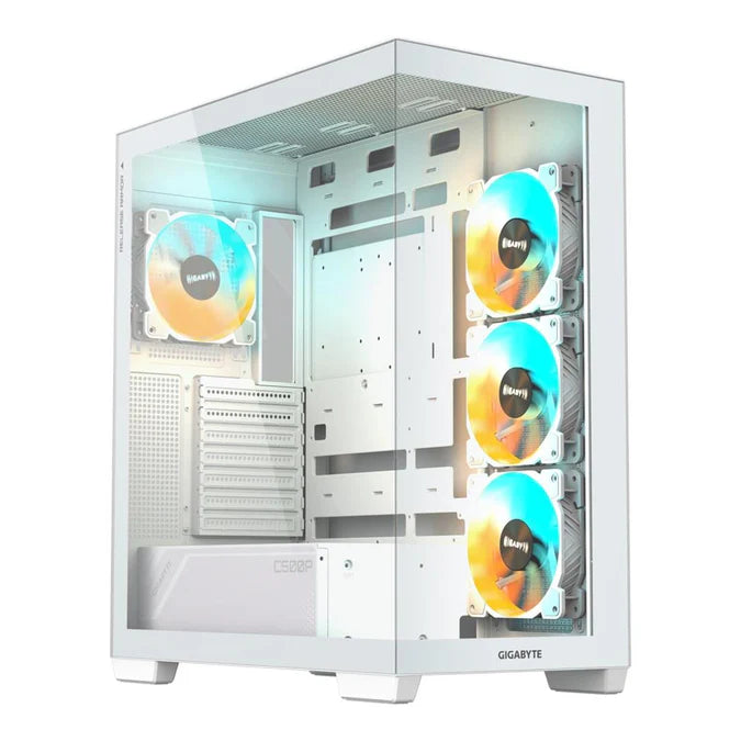Gigabyte C500 Panoramic Stealth Ice Midi Tower PC Case White