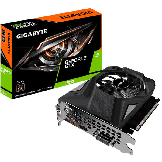 Gigabyte GeForce GTX 1650 OC Edition 4GB GDDR6 Desktop Graphics Card