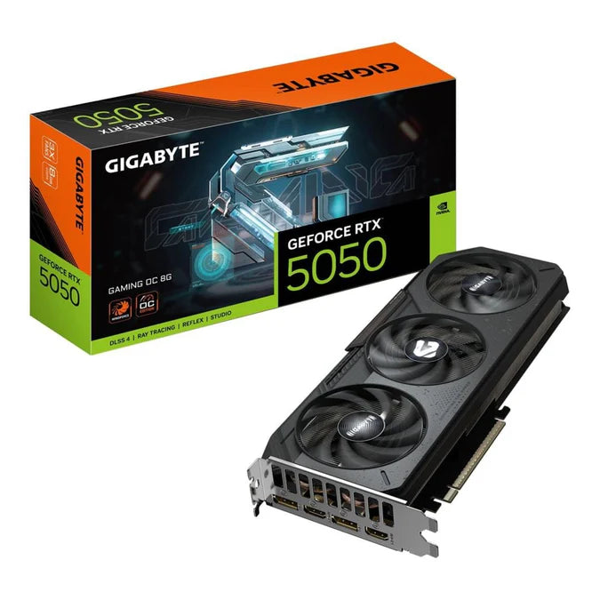 Gigabyte GeForce RTX 5050 GAMING OC  8GB GDDR6 128-bit PCIe 5.0 Desktop Graphics Card