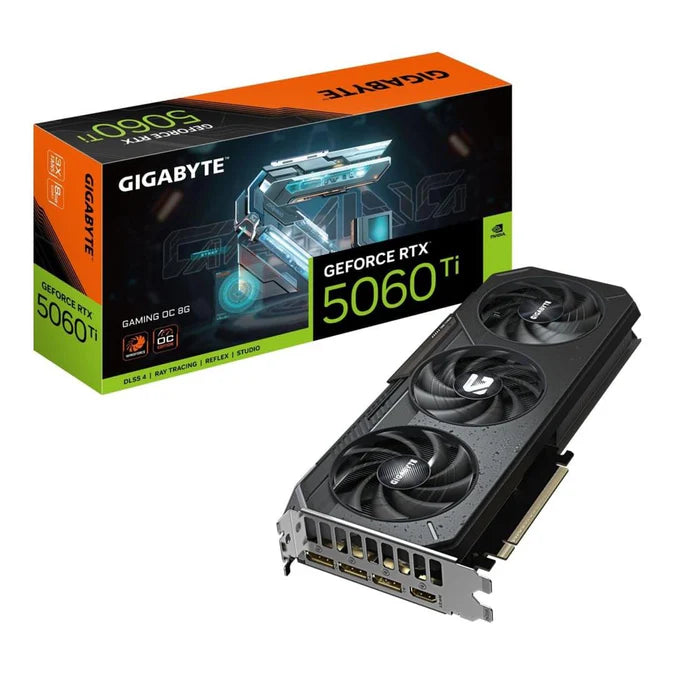 Gigabyte GeForce RTX 5060 Ti GAMING OC 8GB GDDR7 128-bit PCIe 5.0 Desktop Graphics Card