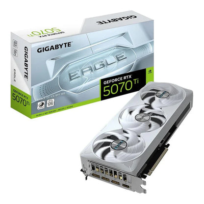 Gigabyte GeForce RTX 5070 Ti EAGLE OC ICE SFF16GB GDDR7 256-Bit PCIe 5.0 Desktop Graphics Card