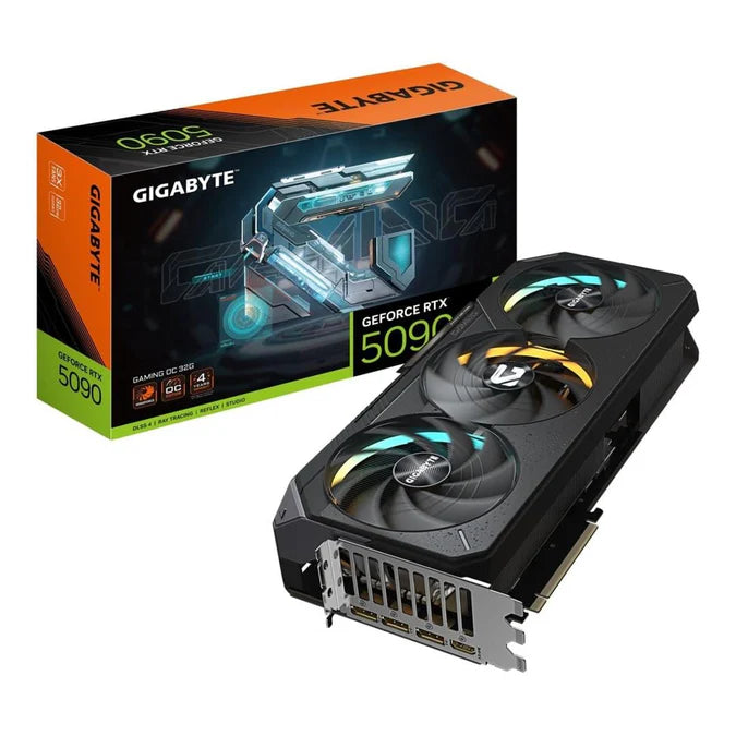 Gigabyte GeForce RTX 5090 GAMING OC 32GB GDDR7 512-bit PCIe 5.0 Desktop Graphics Card