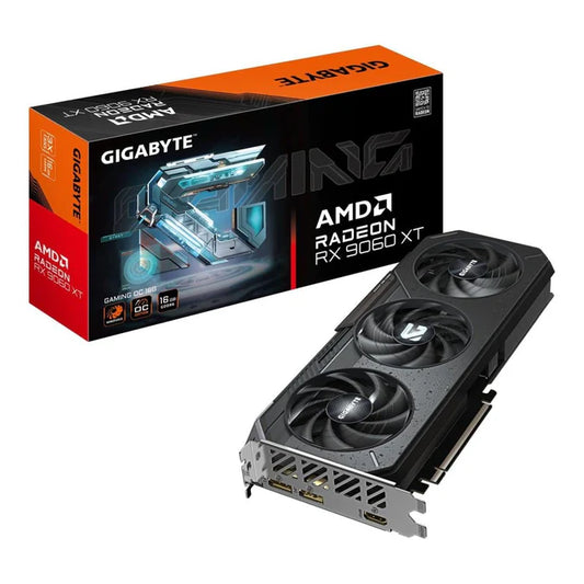 Gigabyte Radeon RX 9060 XT 16GB GAMING OC GDDR6 128-Bit PCIe 5.0 Desktop Graphics Card