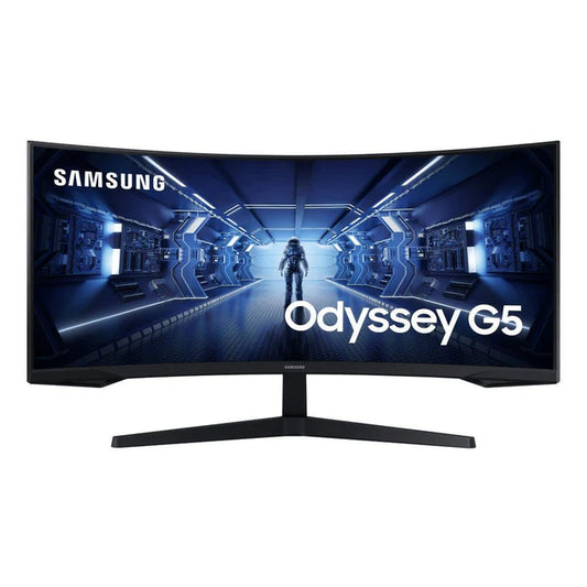 Samsung LC34G55TWWPXEN Odyssey G55T 34" UWQHD (3440x1440) 1ms 165Hz VA AMD FreeSync Premium 1000R Curved Gaming Monitor