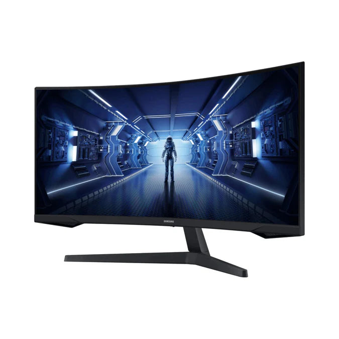 Samsung LC34G55TWWPXEN Odyssey G55T 34" UWQHD (3440x1440) 1ms 165Hz VA AMD FreeSync Premium 1000R Curved Gaming Monitor