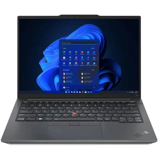 Lenovo ThinkPad E14 Gen 5 AMD Ryzen 5 7530U 4.50GHz 6-Core 14" WUXGA (1920x1200) IPS Anti-Glare 8GB (On-Board) DDR4-3200 512GB M.2 NVMe SSD Graphite Black Laptop