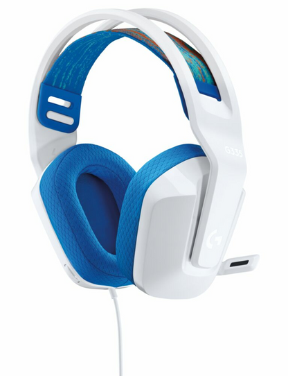 Logitech G335 Lightweight Multi-Platform White Wired Gaming Headset