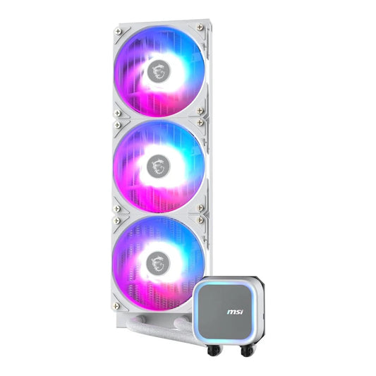 MSI MAG CORELIQUID A13 360 WHITE 360mm ARGB All-In-One White Liquid CPU Cooler
