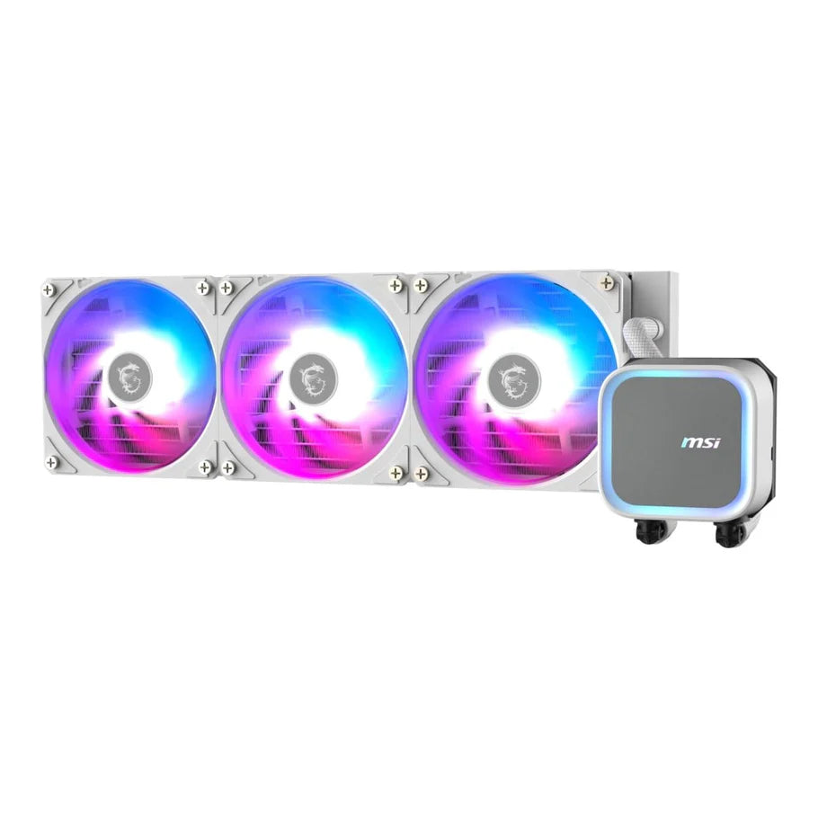 MSI MAG CORELIQUID A13 360 WHITE 360mm ARGB All-In-One White Liquid CPU Cooler