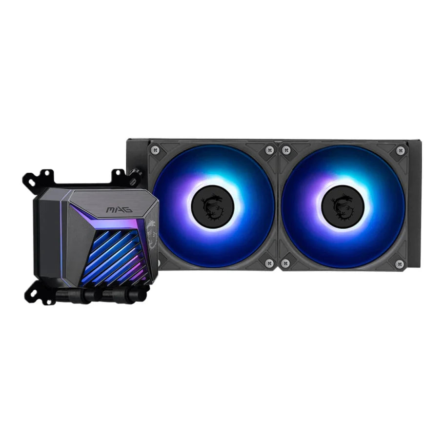 MSI MAG CORELIQUID A15 240 ARGB 240mm All-In-One Black Liquid CPU Cooler