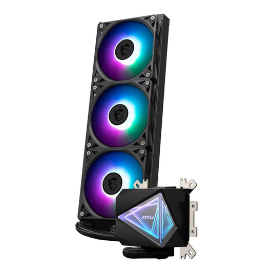 MSI MAG CORELIQUID I360 360mm ARGB All-In-One Black Liquid CPU Cooler