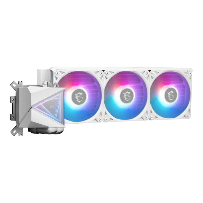 MSI MAG CORELIQUID I360 WHITE 360mm ARGB All-In-One White Liquid CPU Cooler