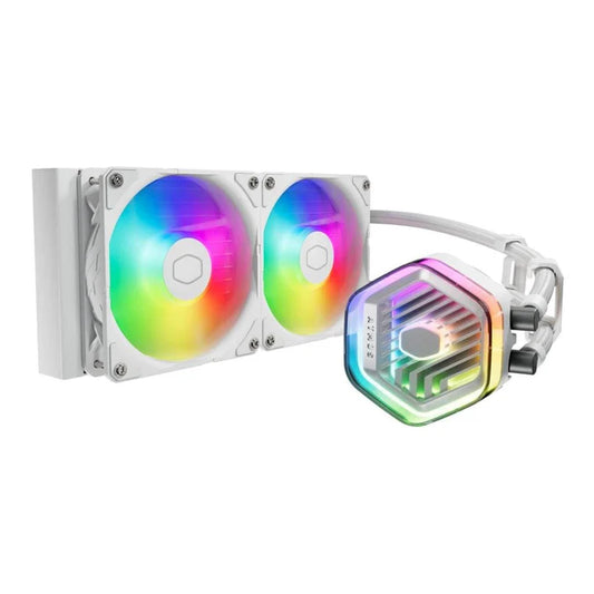 Cooler Master  MasterLiquid 240 Atmos 240mm ARGB White Liquid CPU Cooler