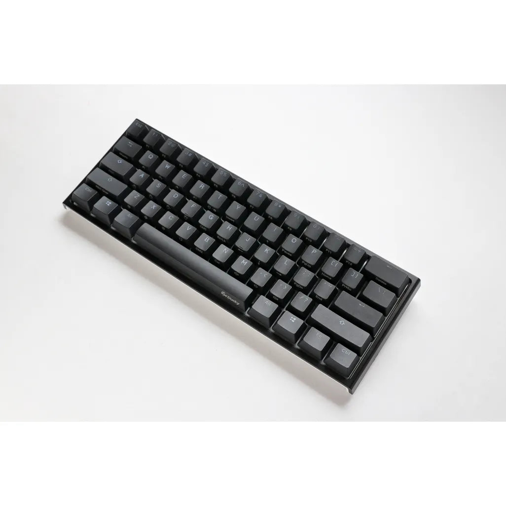 Ducky One 2 Pro Mini 60% Cherry MX Black Linear Mechanical Wired Black Gaming Keyboard