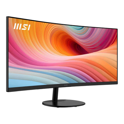 MSI Pro MP341CQ E12 34-inch 3440 x 1440p UWQHD 21:9 120Hz 1ms LED VA Productivity Curved Monitor