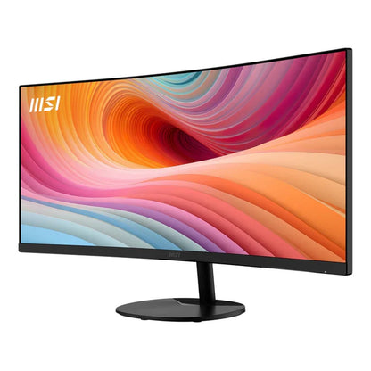 MSI Pro MP341CQ E12 34-inch 3440 x 1440p UWQHD 21:9 120Hz 1ms LED VA Productivity Curved Monitor