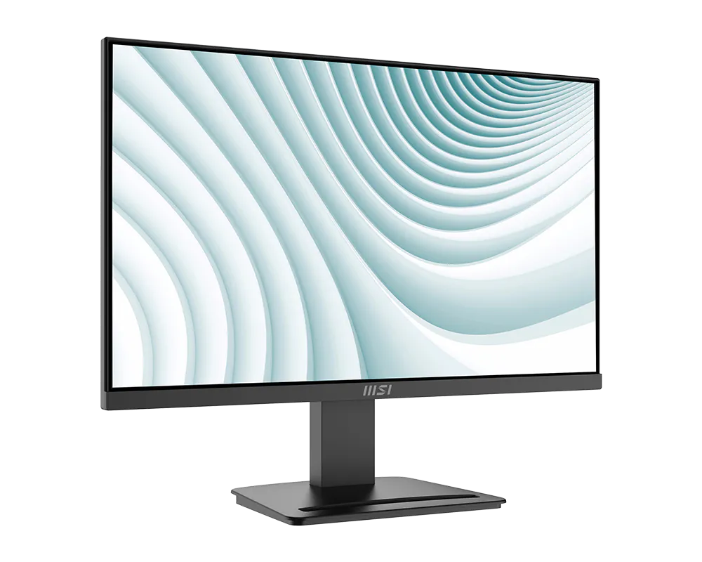 MSI PRO MP2412 23.8" Full HD (1920x1080) 1ms 100Hz VA Adaptive Sync Black Desktop Monitor