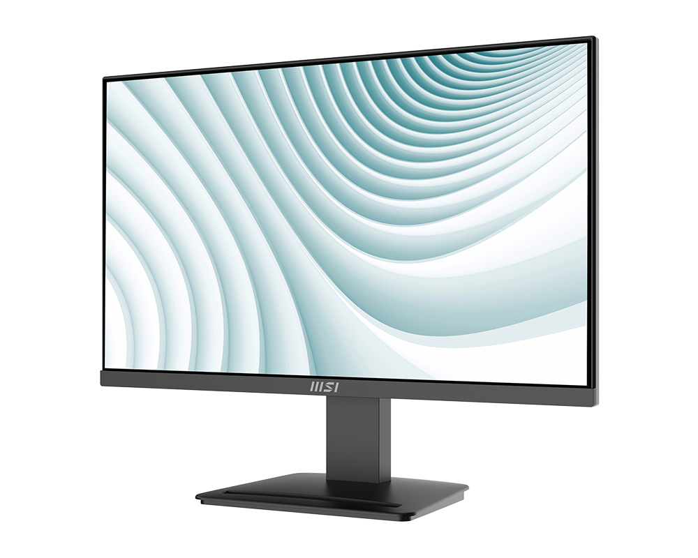 MSI PRO MP2412 23.8" Full HD (1920x1080) 1ms 100Hz VA Adaptive Sync Black Desktop Monitor