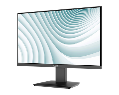 MSI PRO MP2412 23.8" Full HD (1920x1080) 1ms 100Hz VA Adaptive Sync Black Desktop Monitor