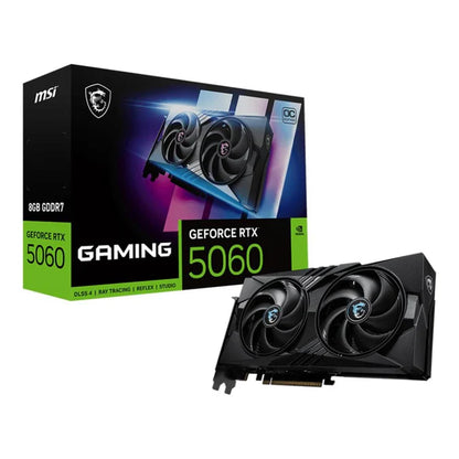 MSI GeForce RTX 5060 8G GAMING OC 8GB GDDR7 128-bit PCIe 5.0 Desktop Graphics Card