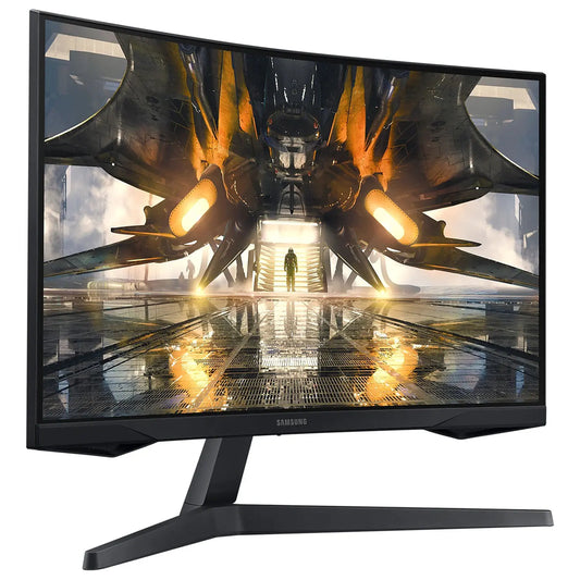 Samsung Odyssey G5 27″ WQHD 165Hz 1ms VA AMD FreeSync Premium 1000R Curved Gaming Monitor